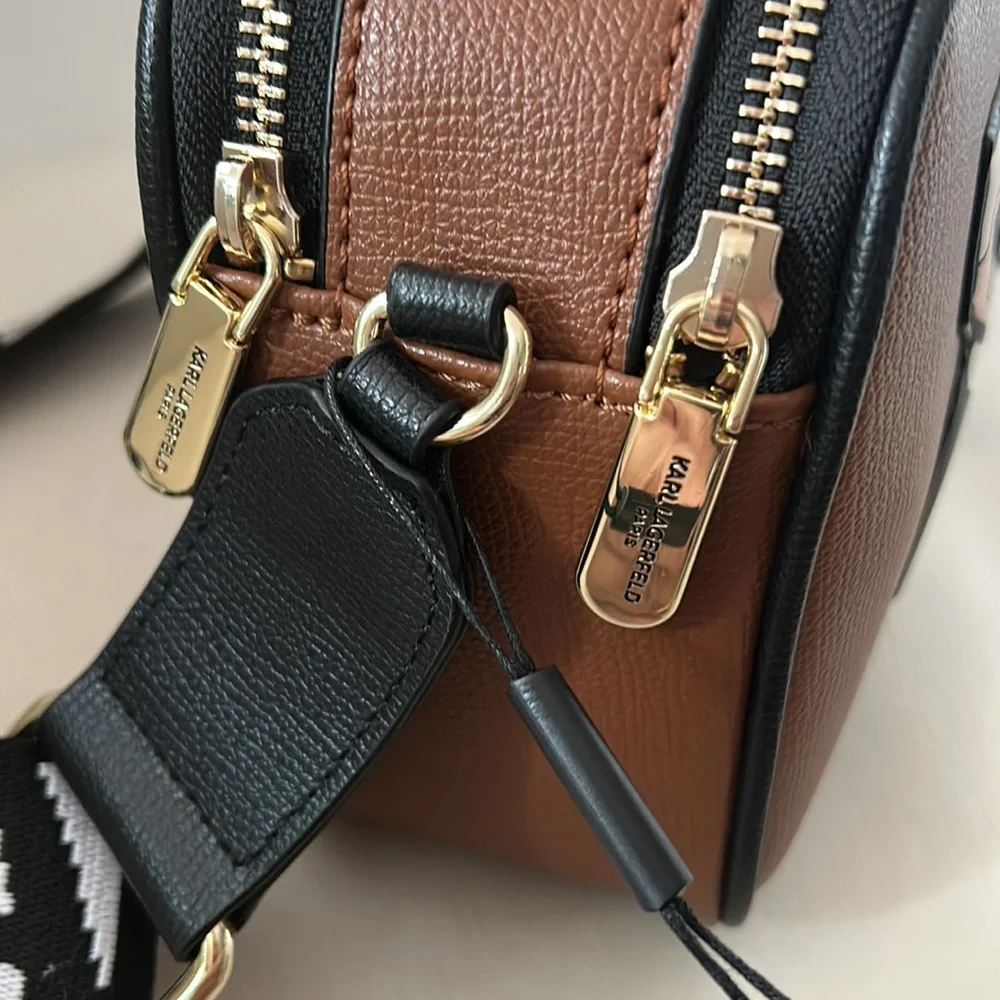 Karl Lagerfeld, Paris, Maybelle purse Crossbody NWT travel cute funko design bag - Picture 8 of 14